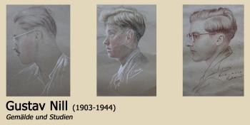 Einladungskarte Ausstellung Gustav Nill Einladungskarte Ausstellung Gustav Nill
